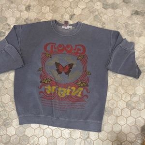 urban outfitters blue project, social sweatshirt